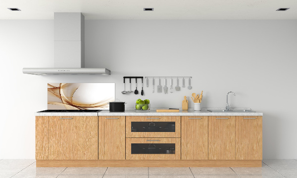 Achterwand keuken Abstracte golven