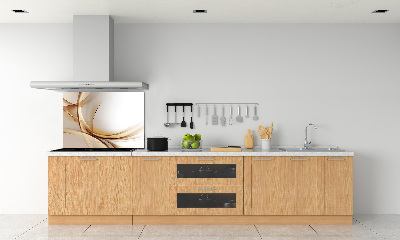Achterwand keuken Abstracte golven