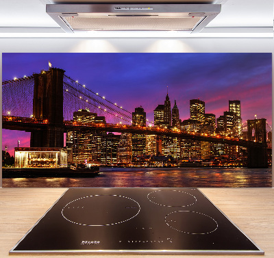 Spatscherm keuken Manhattan West