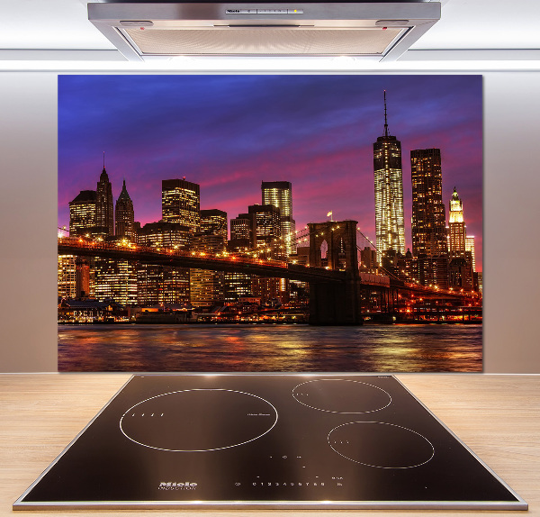 Spatscherm keuken Manhattan West