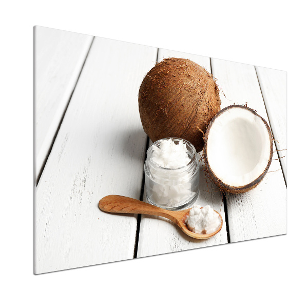 Achterwand keuken Kokosolie