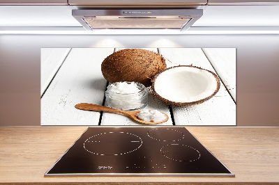 Achterwand keuken Kokosolie