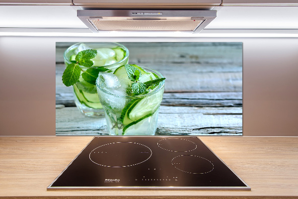 Spatplaat keuken Komkommerwater