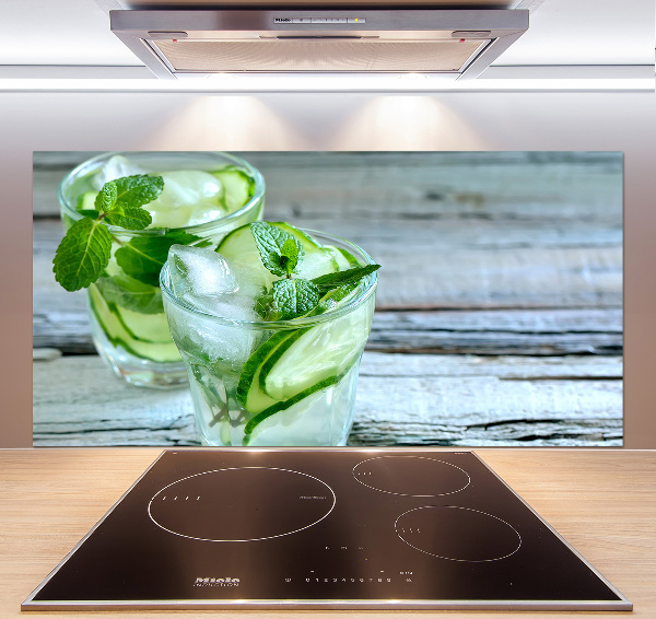 Spatplaat keuken Komkommerwater