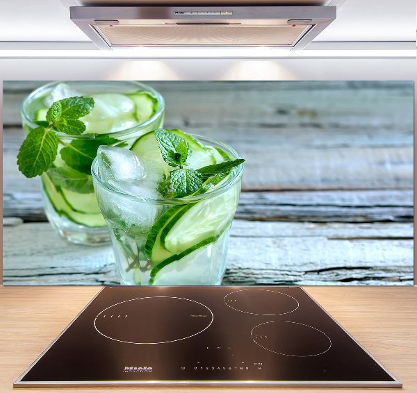 Spatplaat keuken Komkommerwater