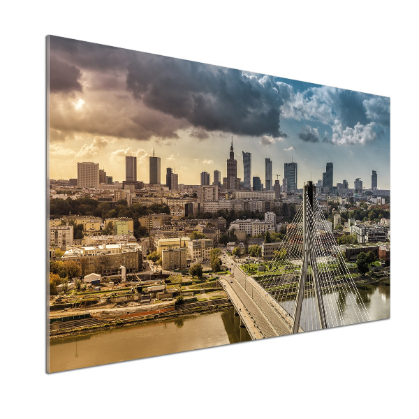 Spatplaat keuken Warschau, Polen