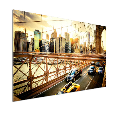 Keuken achterwand Brooklynbrug