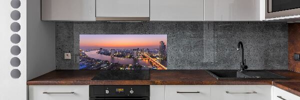 Glazen achterwand keuken Bangkok West