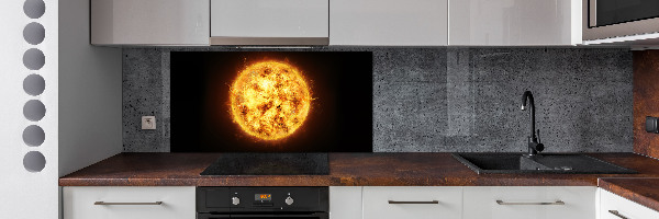 Achterwand keuken Zon
