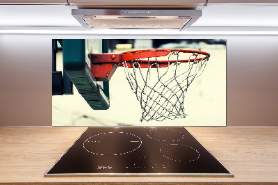 Spatscherm keuken Basketbal