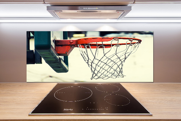 Spatscherm keuken Basketbal
