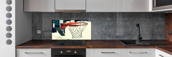 Spatscherm keuken Basketbal