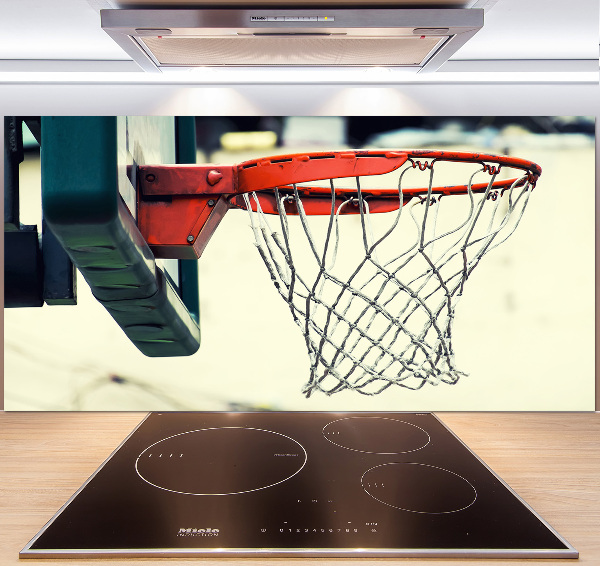 Spatscherm keuken Basketbal