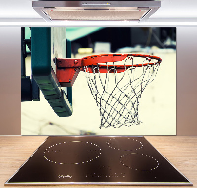 Spatscherm keuken Basketbal
