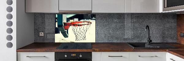 Spatscherm keuken Basketbal