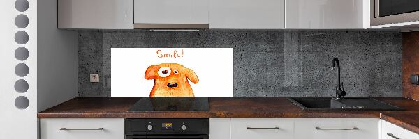 Keuken achterwand Hond