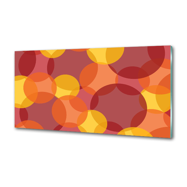 Keuken achterwand Kleurrijke cirkels