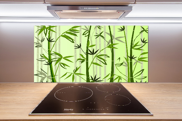 Keuken achterwand Bamboe