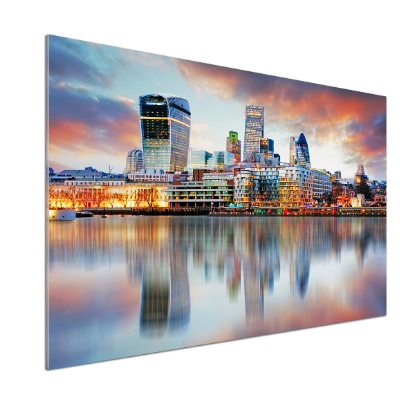 Achterwand keuken Londen panorama