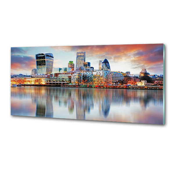 Achterwand keuken Londen panorama