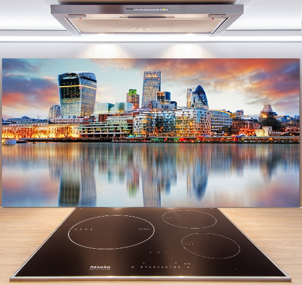 Achterwand keuken Londen panorama