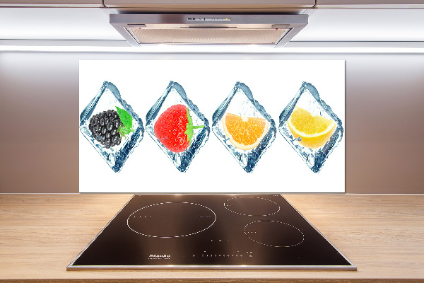 Keuken achterwand Fruitblokjes