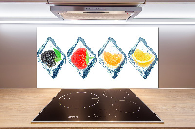 Keuken achterwand Fruitblokjes