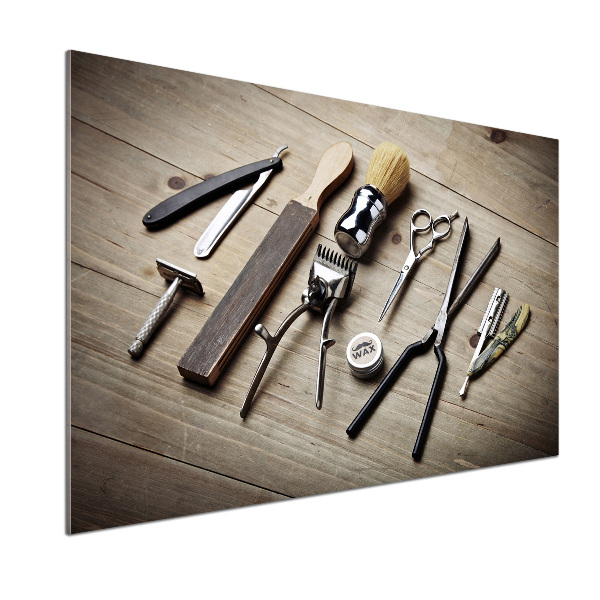 Spatscherm keuken Herenkapper