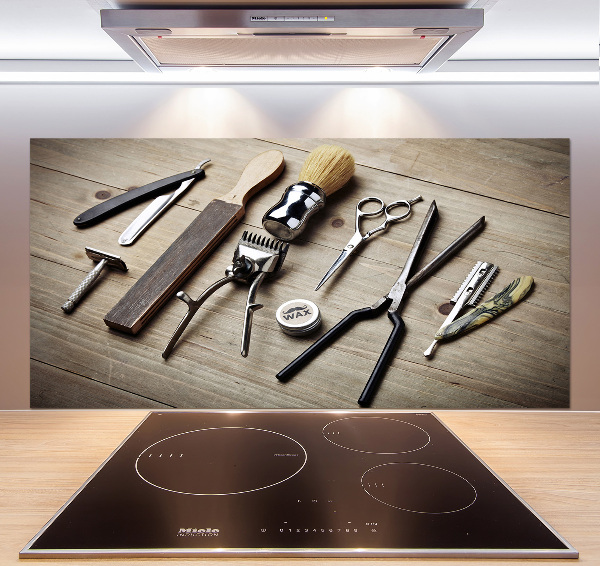 Spatscherm keuken Herenkapper