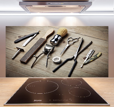 Spatscherm keuken Herenkapper