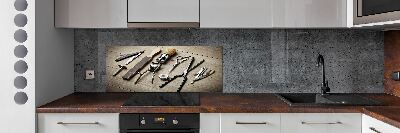 Spatscherm keuken Herenkapper