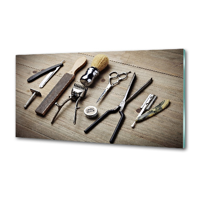 Spatscherm keuken Herenkapper