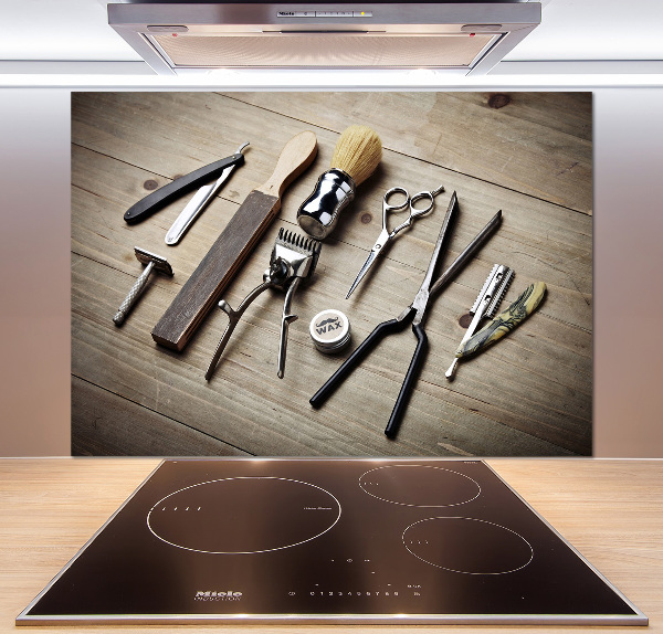 Spatscherm keuken Herenkapper