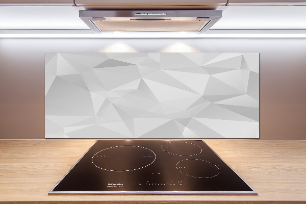 Achterwand keuken Abstracte driehoeken