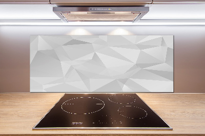 Achterwand keuken Abstracte driehoeken