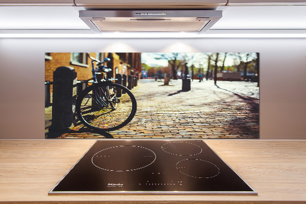 Keuken achterwand Fietsen in Amsterdam