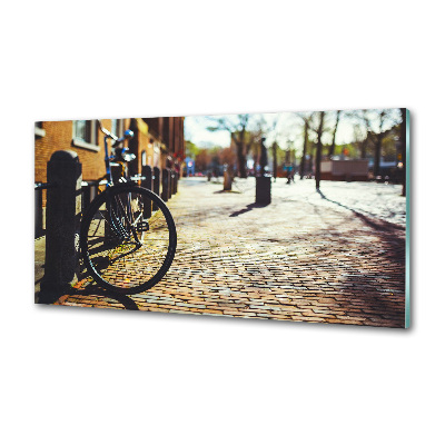 Keuken achterwand Fietsen in Amsterdam