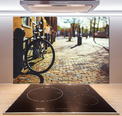 Keuken achterwand Fietsen in Amsterdam