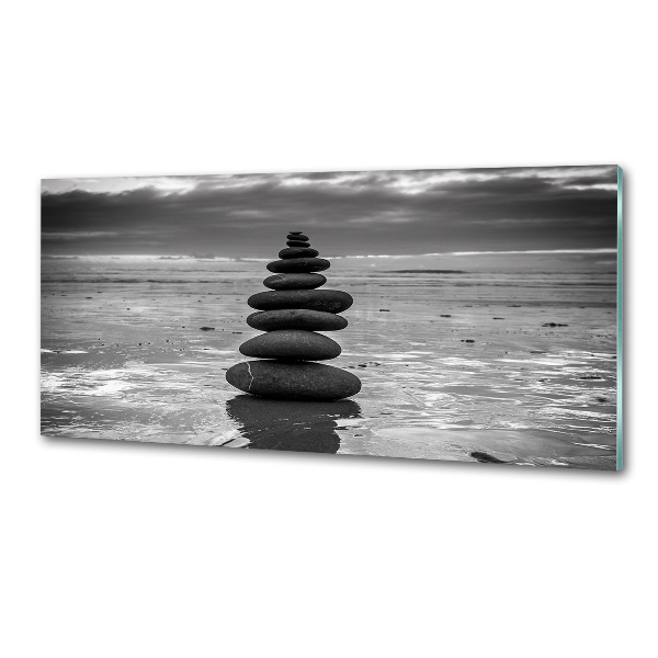 Spatscherm keuken Evenwichtsstenen