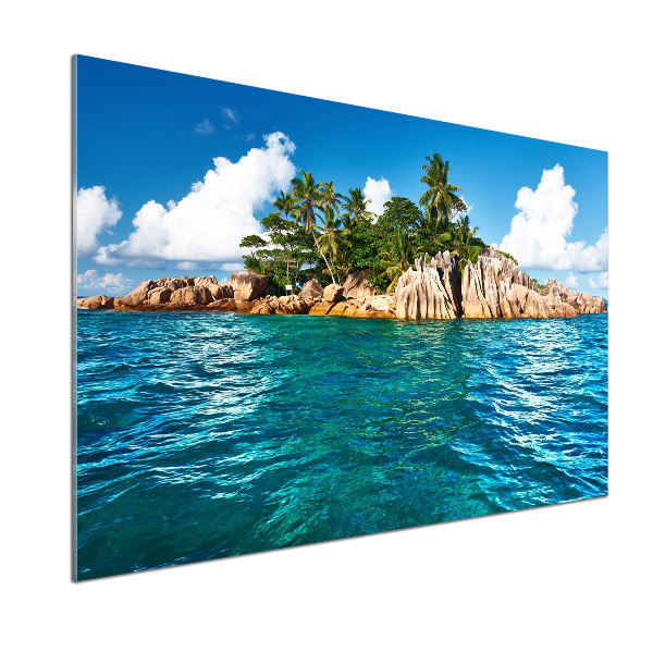 Keuken achterwand Tropisch eiland