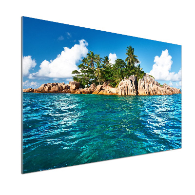 Keuken achterwand Tropisch eiland