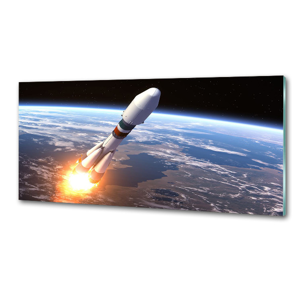 Keuken achterwand Ruimteraket