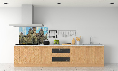Spatplaat keuken Een kasteel in Zwitserland