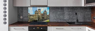 Spatplaat keuken Een kasteel in Zwitserland
