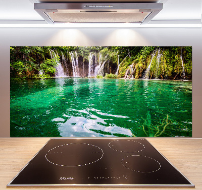 Glazen achterwand keuken Plitvice-meer