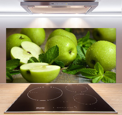 Achterwand keuken Groene appels
