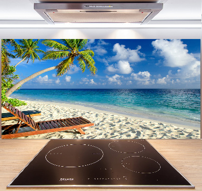 Keuken achterwand Tropisch strand