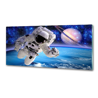 Glazen achterwand keuken Astronaut