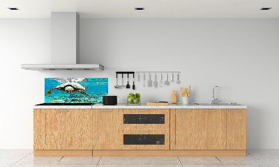 Achterwand keuken Zeeschildpad