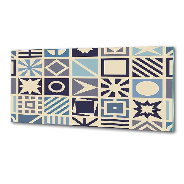 Achterwand keuken Geometrische achtergrond